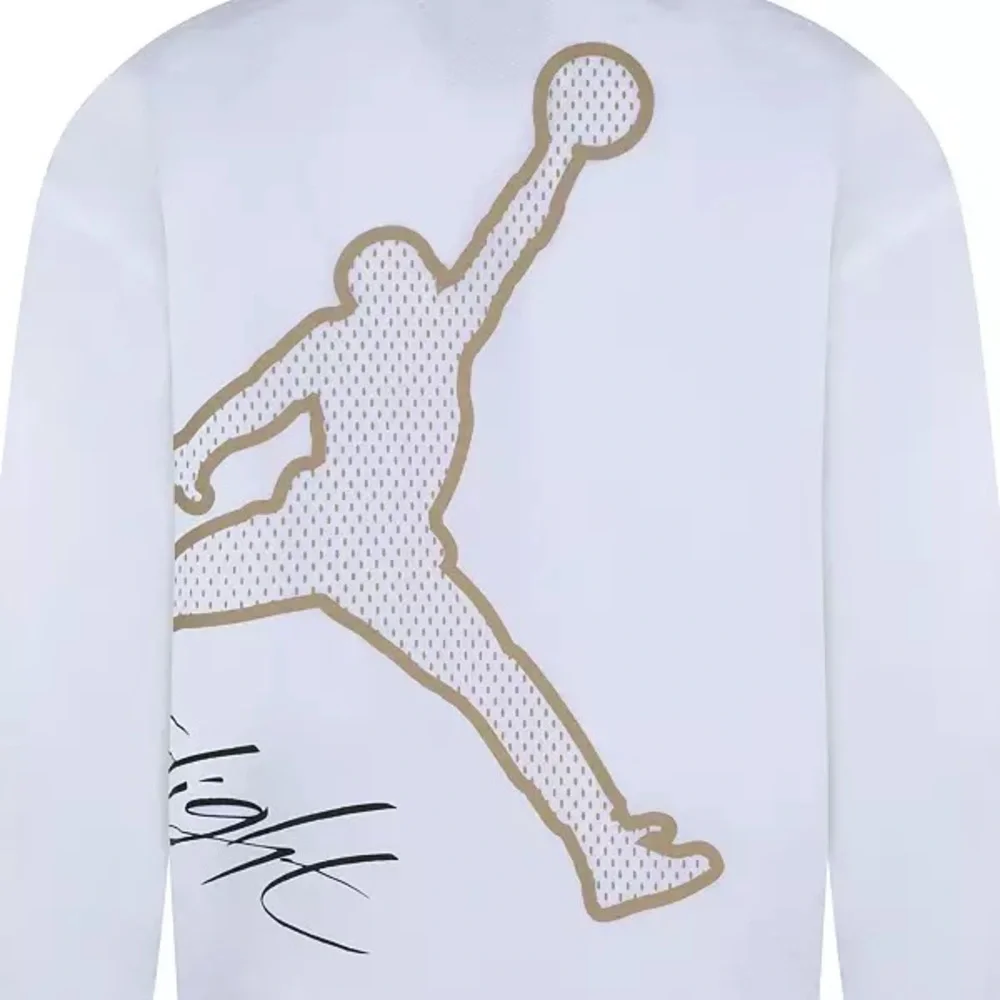 Jordan Kids' Coaches Water-Resistant Jacket, white—NWT